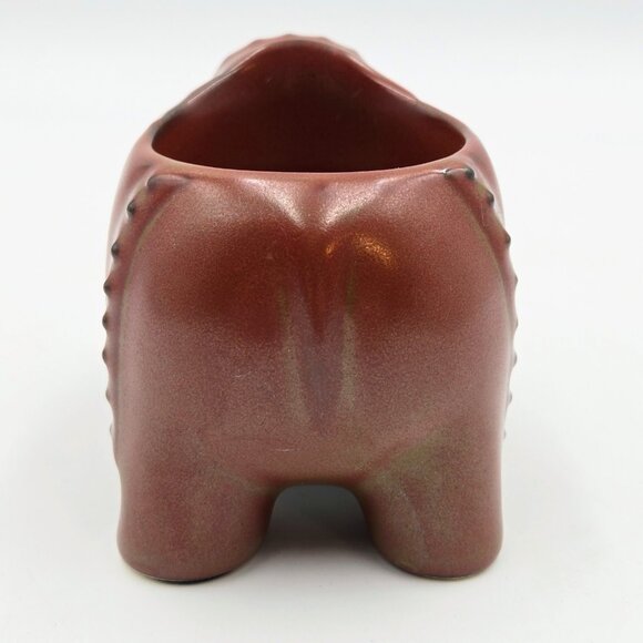 PartyLite Elephant Tealight Candle Holders Brown Boho Home Décor Ceramic Read - Picture 13 of 15